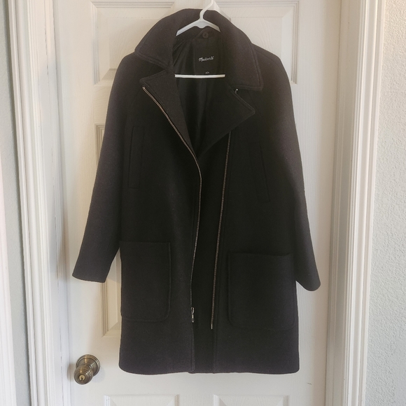 Madewell XXS Wool & Cashmere Blend Coat - Picture 1 of 5